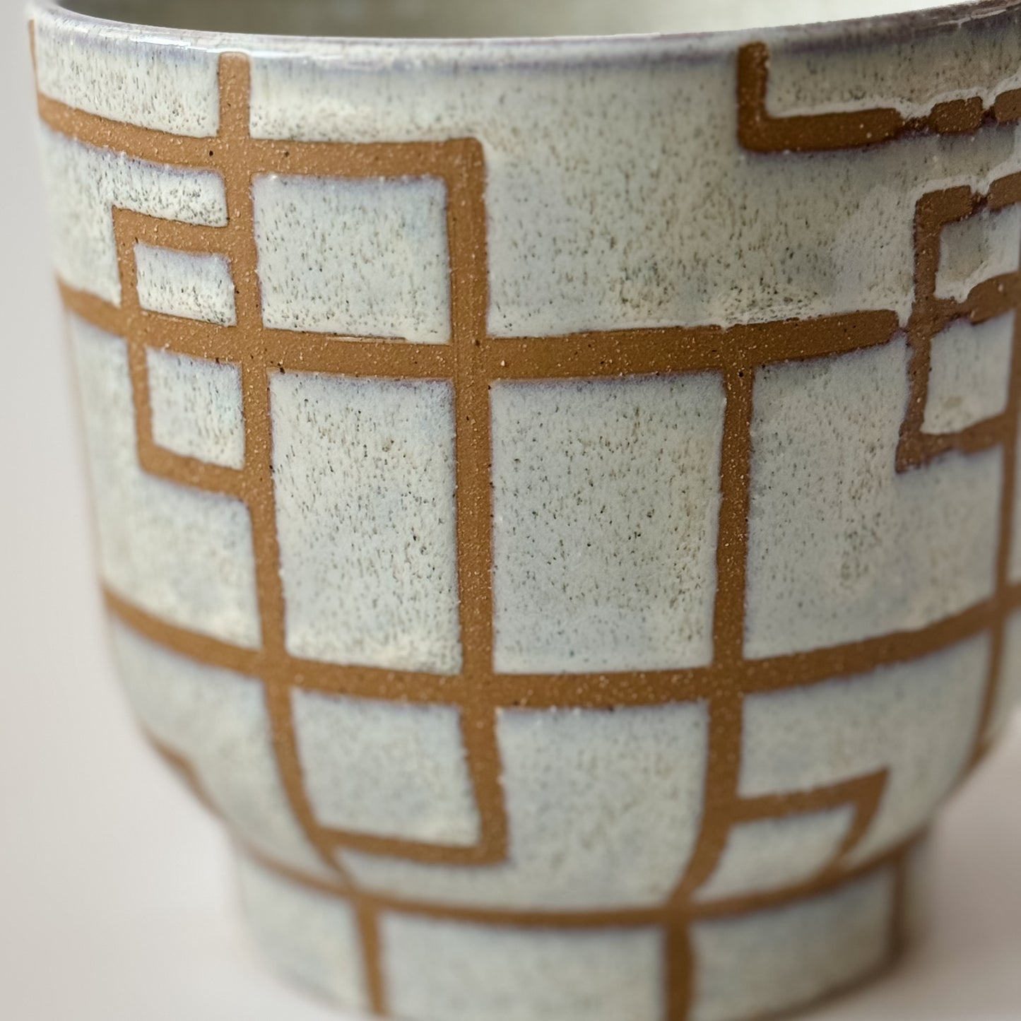 Wade Woven Stoneware Planter