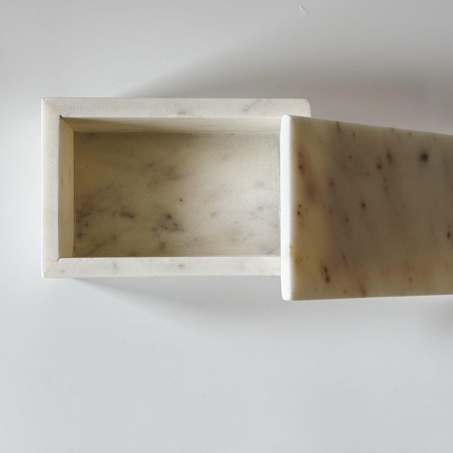 Margret Marble Storage Box w/ Lid