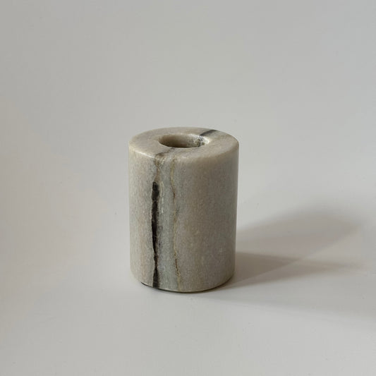 Mixed Marble Candle Holder