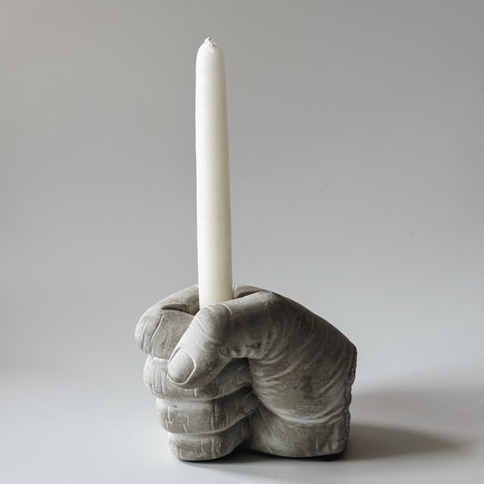 Hand Over Fist Candlestick
