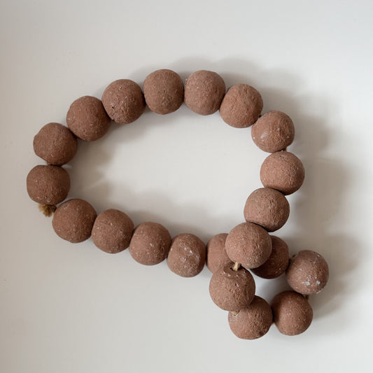 Handmade Decorative Cement Beads | Natural