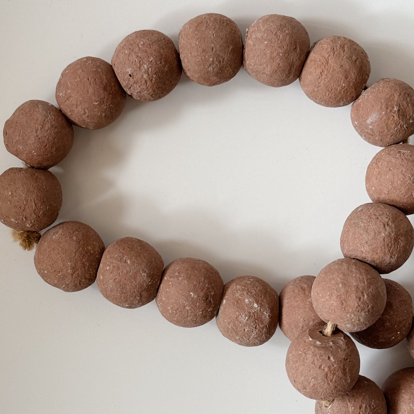 Handmade Decorative Cement Beads | Natural