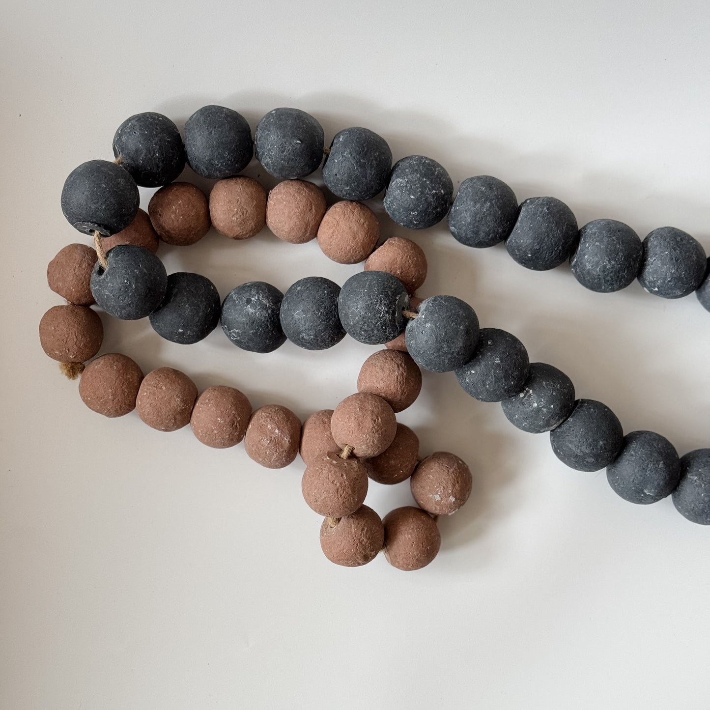 Handmade Decorative Cement Beads | Black