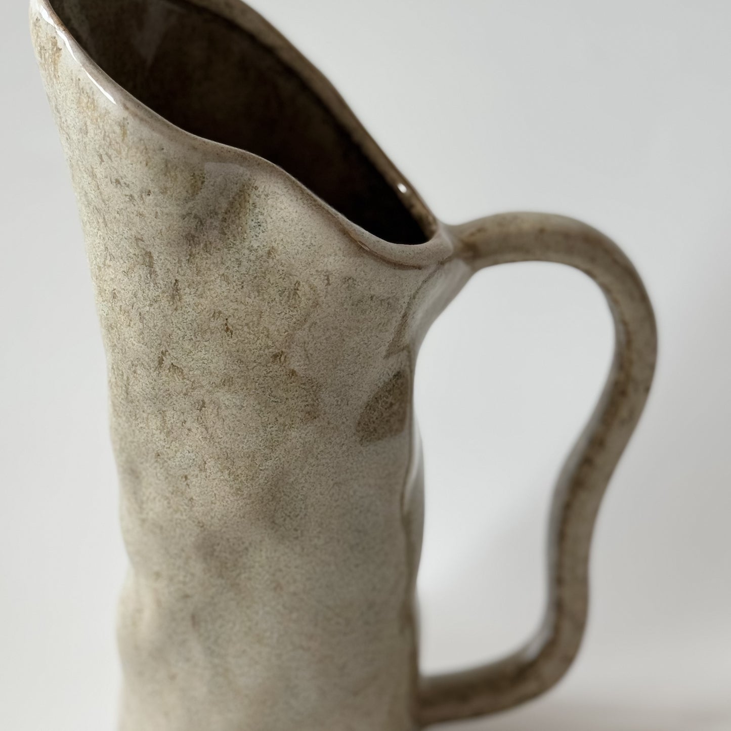 Riverstone Ridges Textured Vase & Pitcher