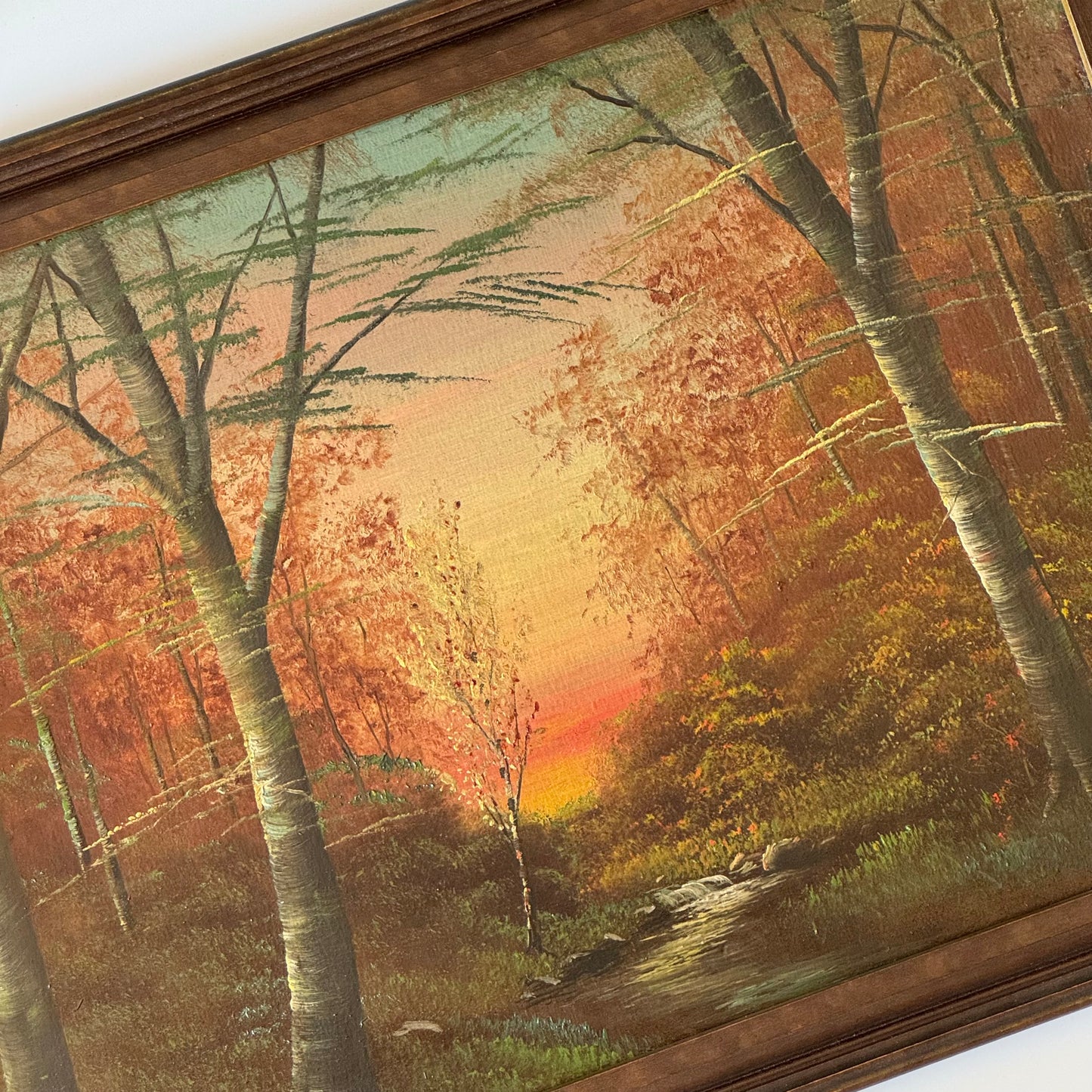 Vintage Original Scenic Oil Painting