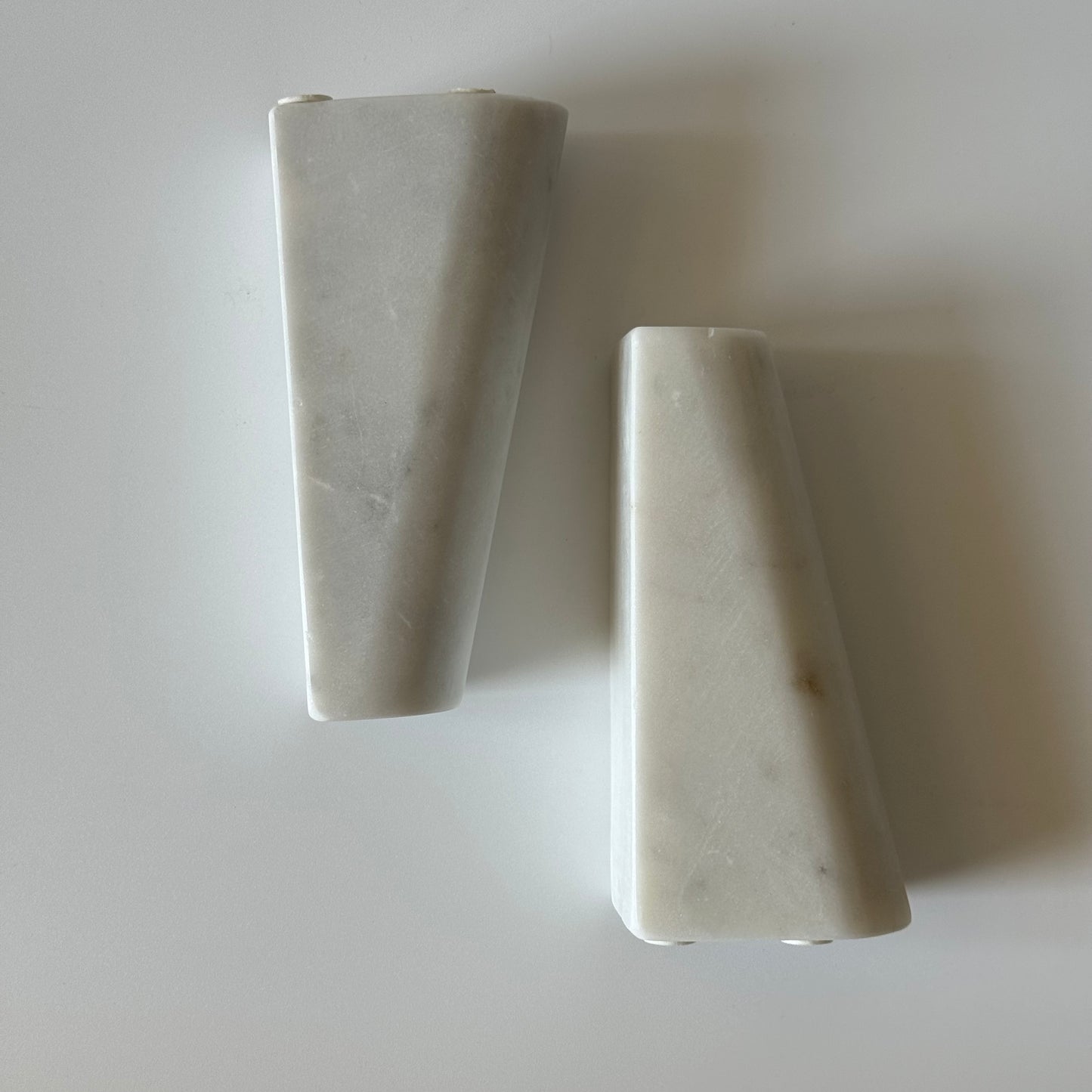 Stevie Marble Bookends | Set of 2