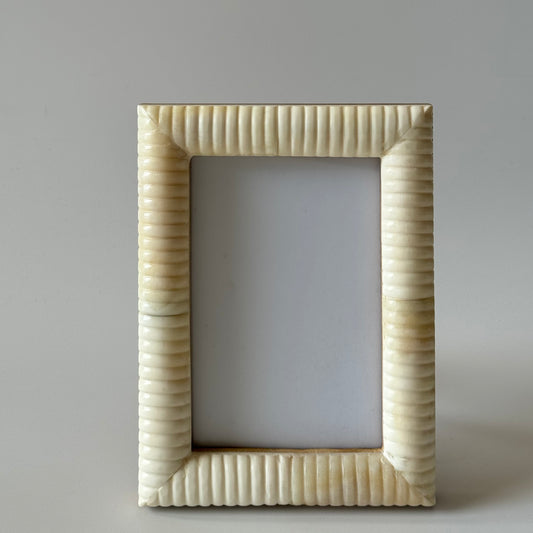 Isla Ivory Hand-Carved Frame