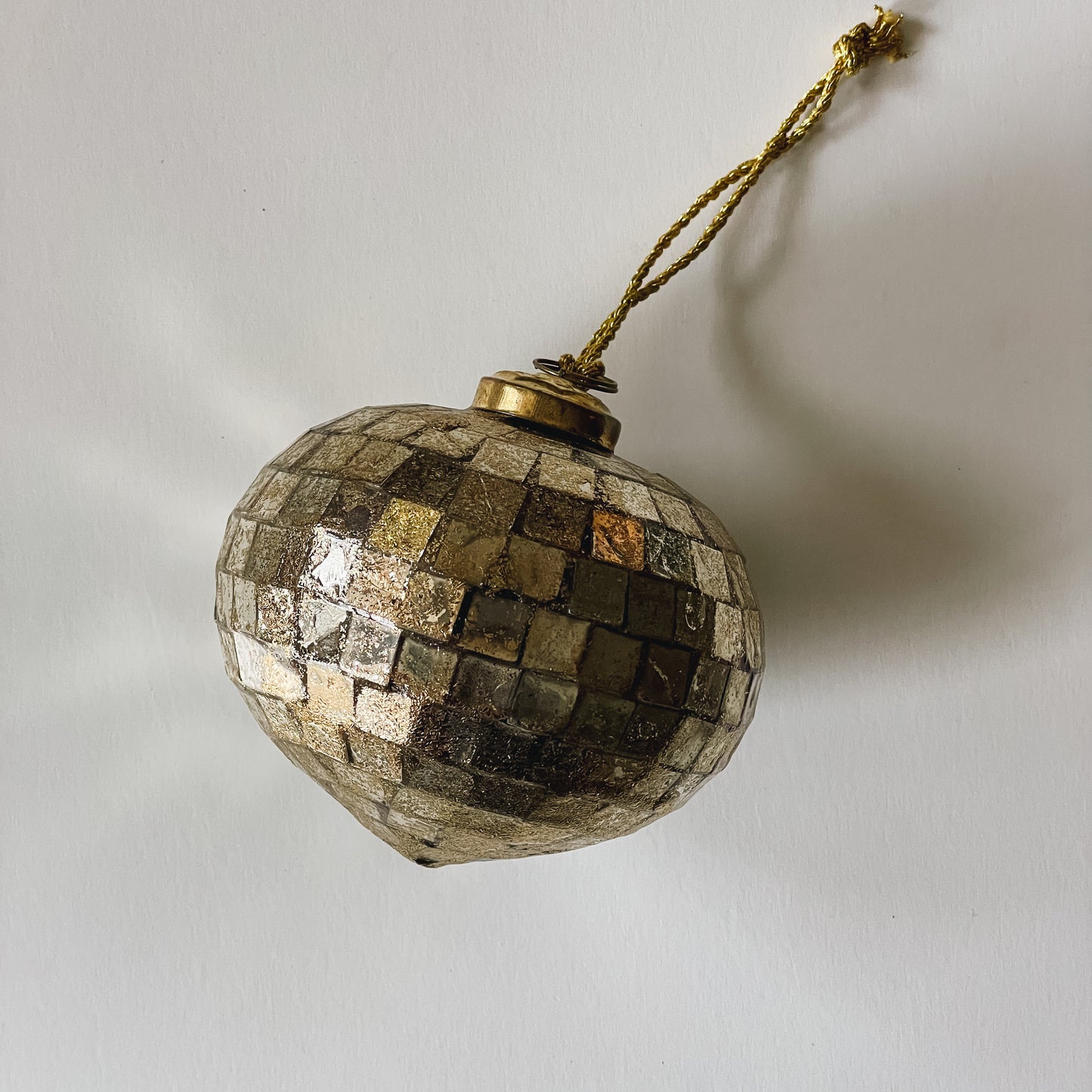 Mosaic Glass Ornament | 4"