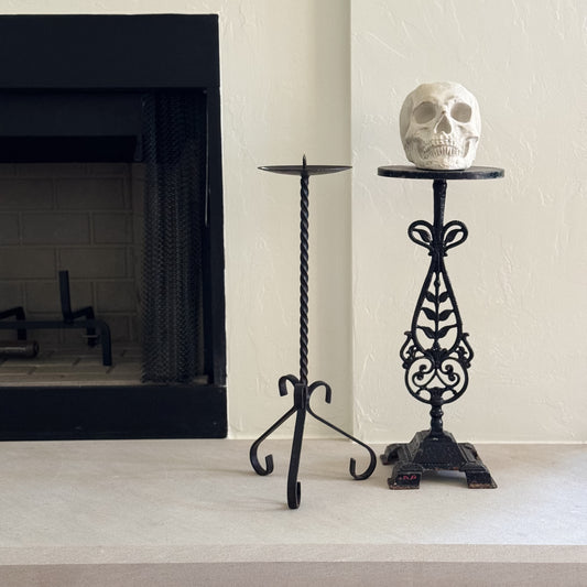Vintage Victorian Engraved Metal Plant Stand