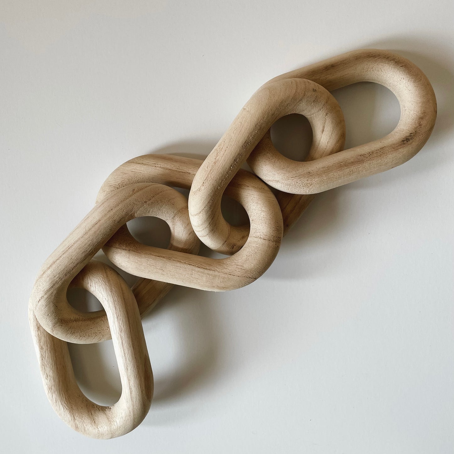 Handmade Wooden Chain Link