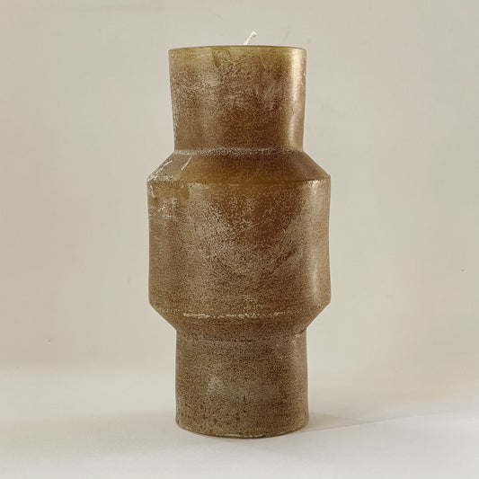 Modern Stacked Pillar Candle | Md