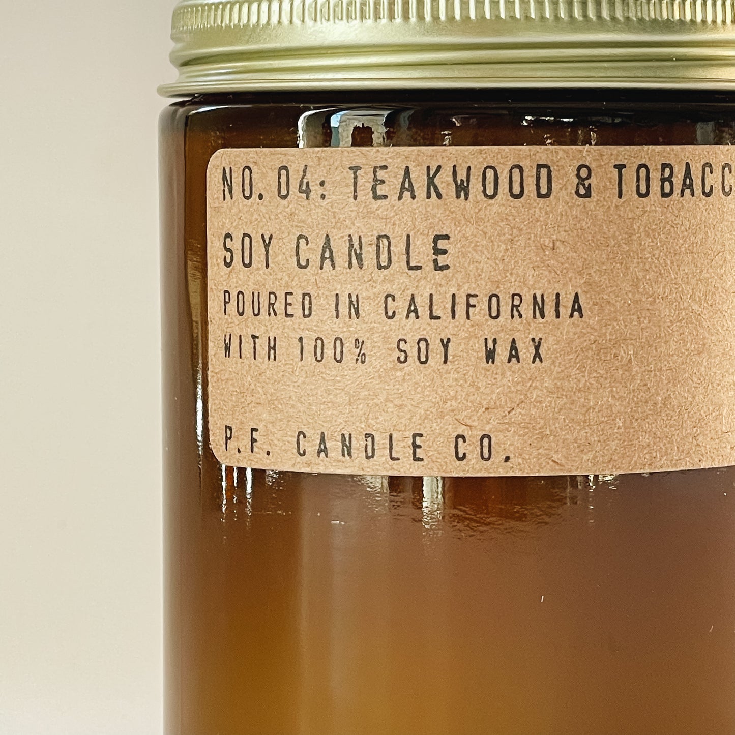 P.F. Candle Co. Soy Candle | Teakwood & Tobacco