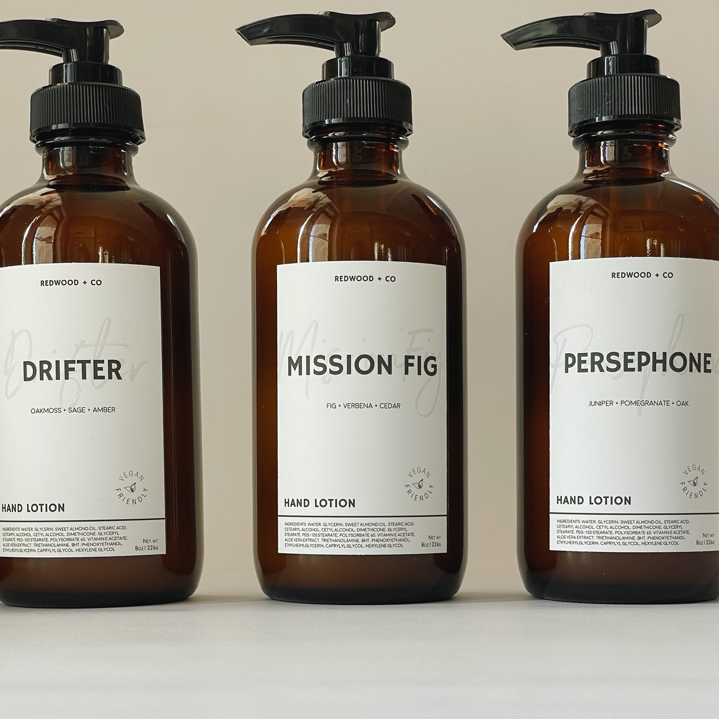 Redwood + Co Natural Hand Lotion | Mission Fig