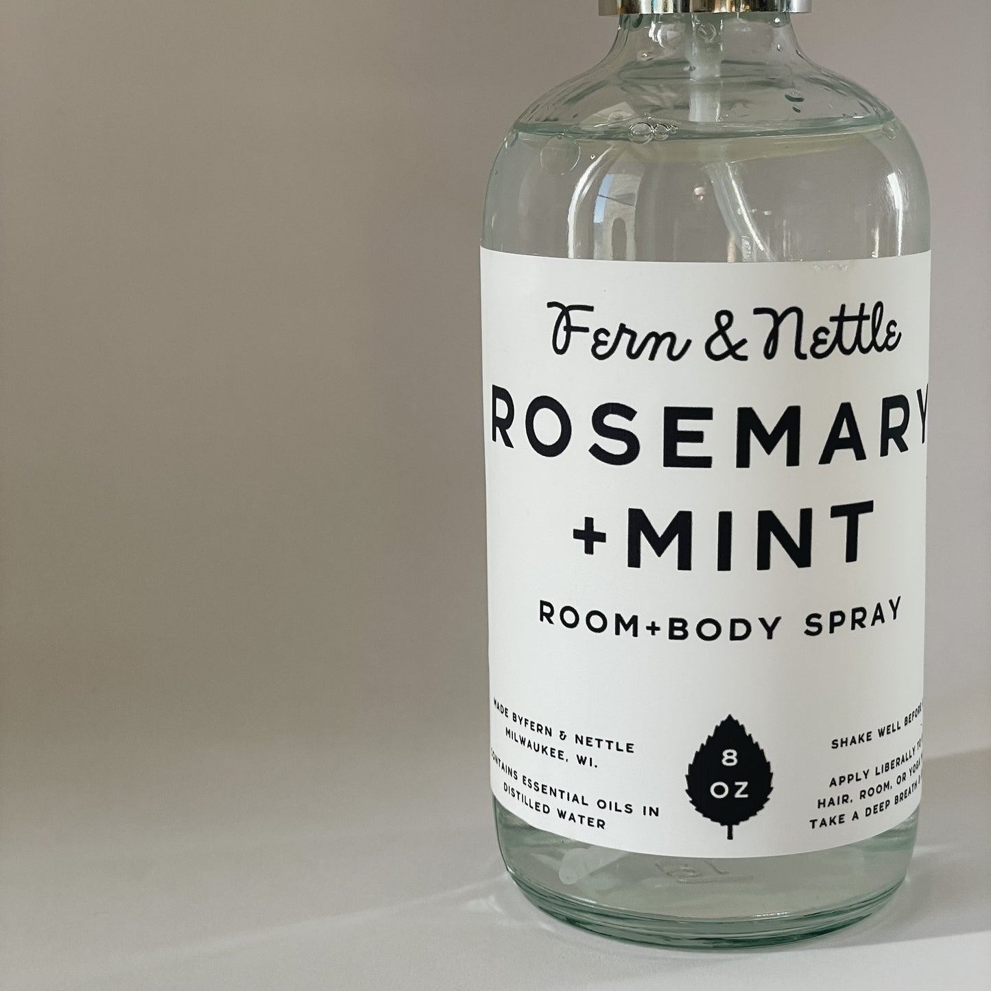 Fern & Nettle Handmade Rosemary + Mint Room Spray