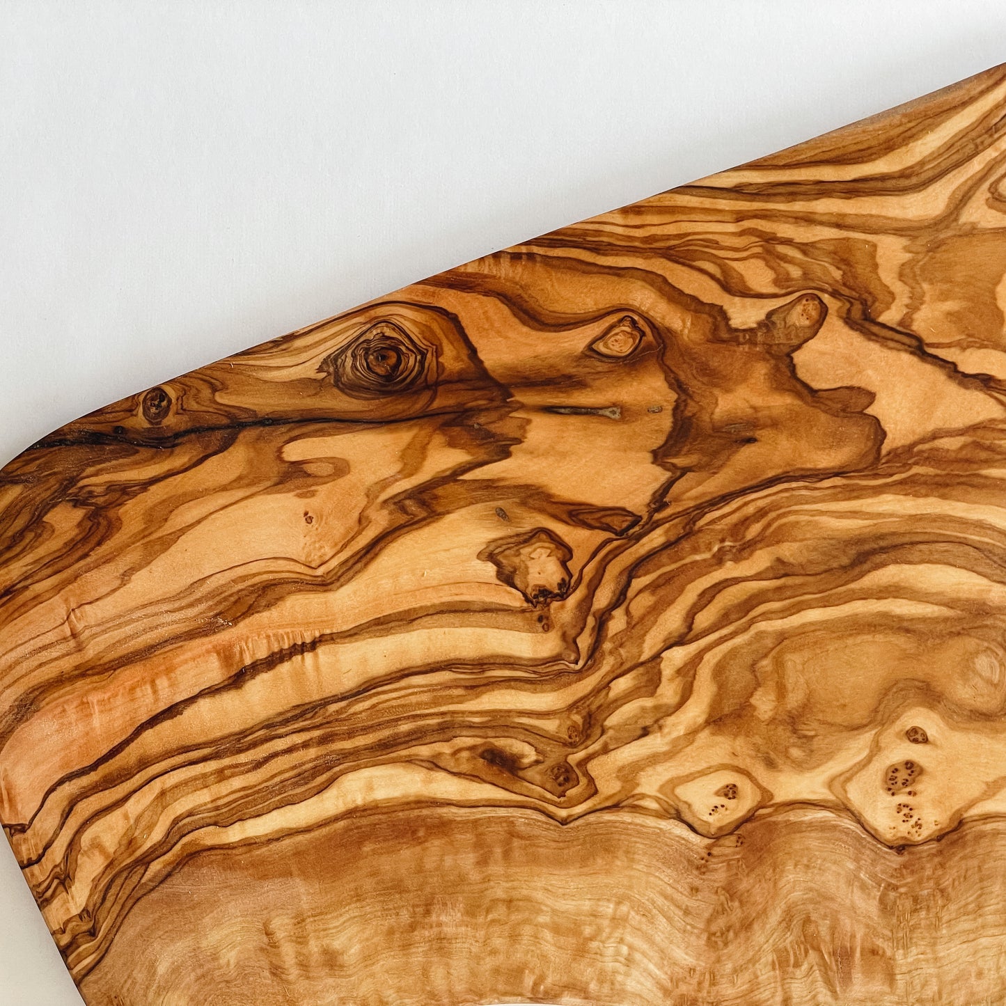 Natural Olive Wood Cheese Board