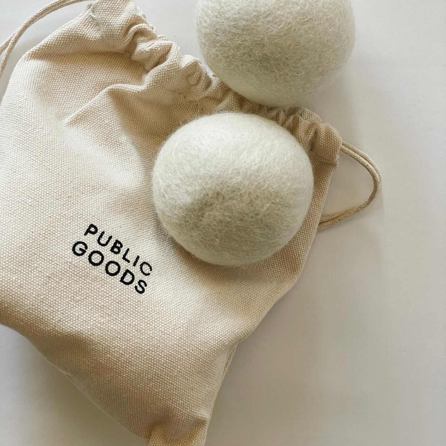 Public Goods Eco Wool Dryer Balls | Set of 4