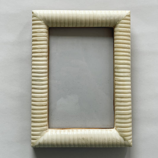 Isla Ivory Hand-Carved Frame
