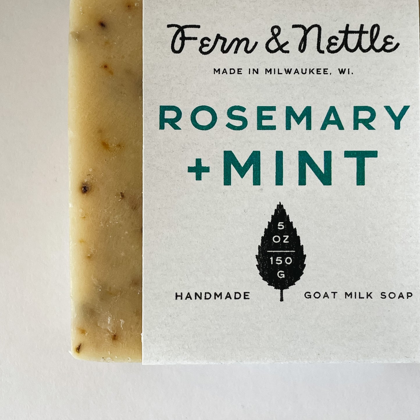 Fern & Nettle Handmade Soap | Rosemary + Mint