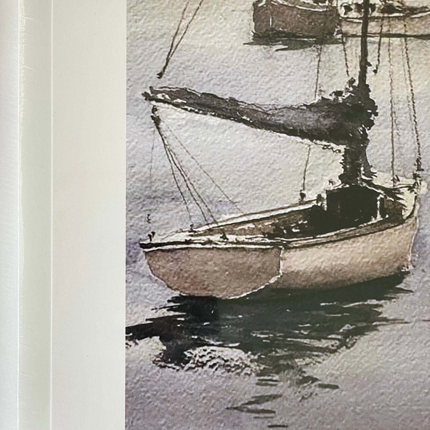 Ben Otten Original Print | Gone Sailing, Lake Michigan, WI