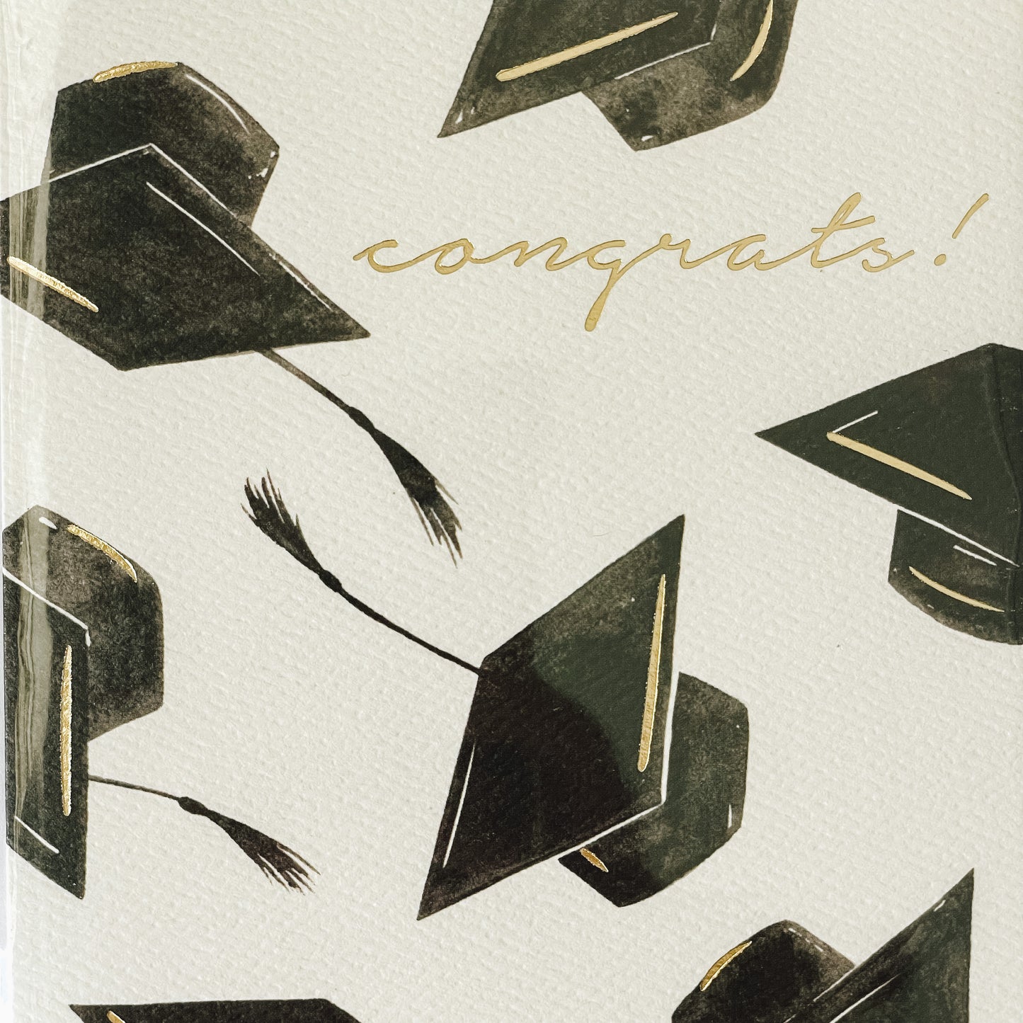 Handmade Watercolor Greeting Card | Congrats Grad