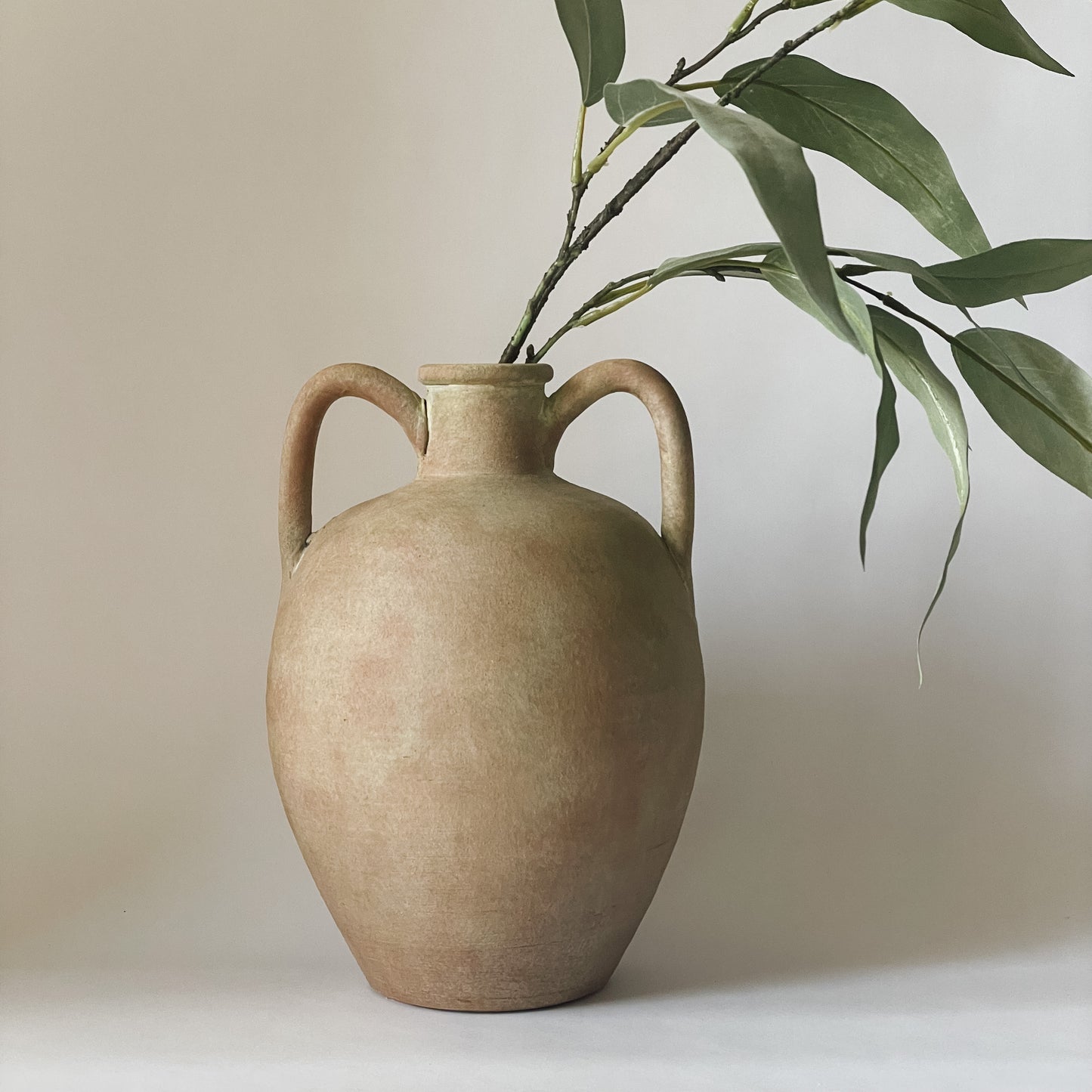 Antiqued Terracotta Vase